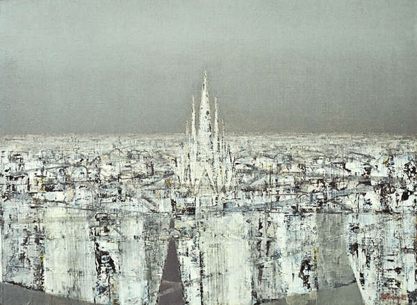 Bílé město s katedrálou (1982) | Jaroslav Paur