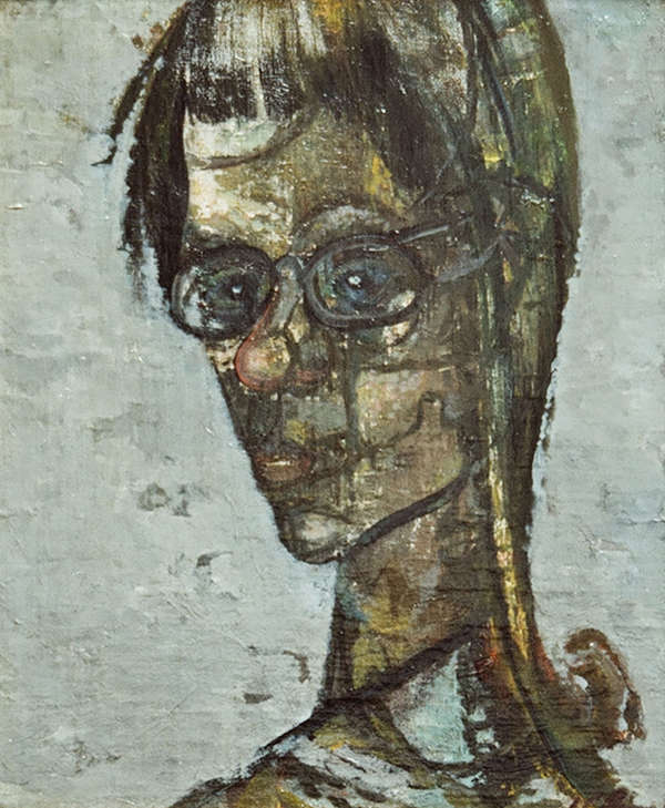 Hlava (z cyklu Varšava, 1946) | Jaroslav Paur