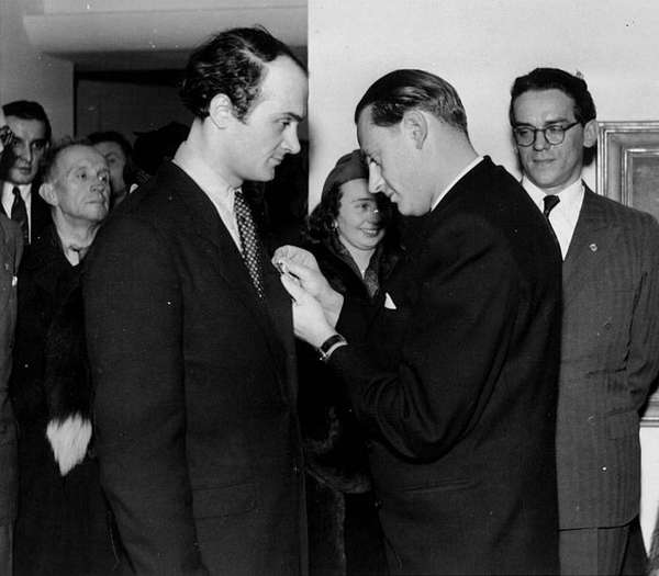 Přebírání řádu Polonia Restituta - 1949 | Jaroslav Paur